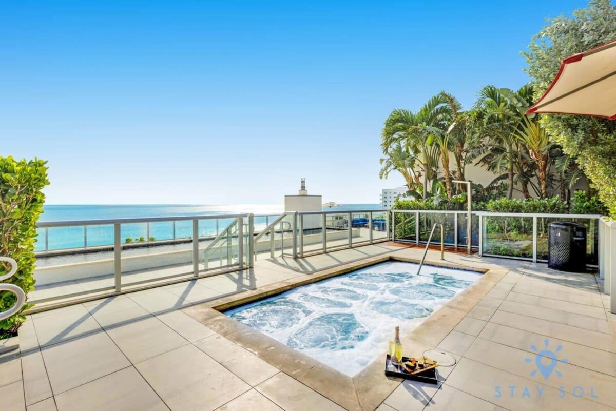 Amazing Pool - Balcony - Up To 6 - Near Beach Hollywood Exterior photo