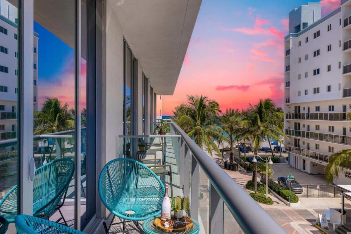 Amazing Pool - Balcony - Up To 6 - Near Beach Hollywood Exterior photo