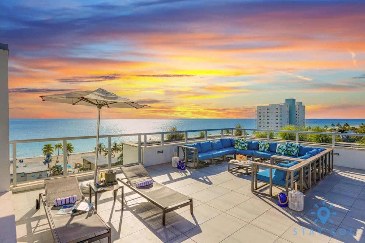 Amazing Pool - Balcony - Up To 6 - Near Beach Hollywood Exterior photo