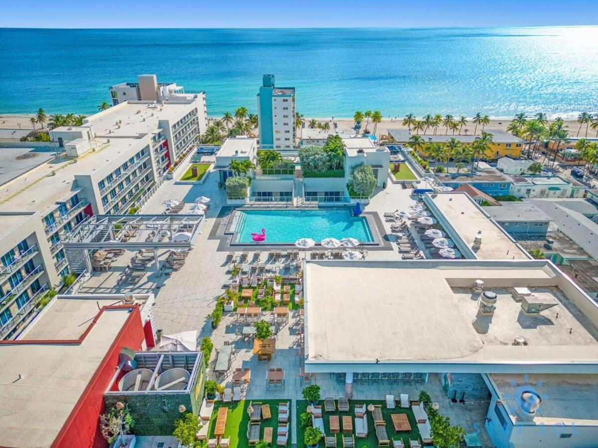 Amazing Pool - Balcony - Up To 6 - Near Beach Hollywood Exterior photo
