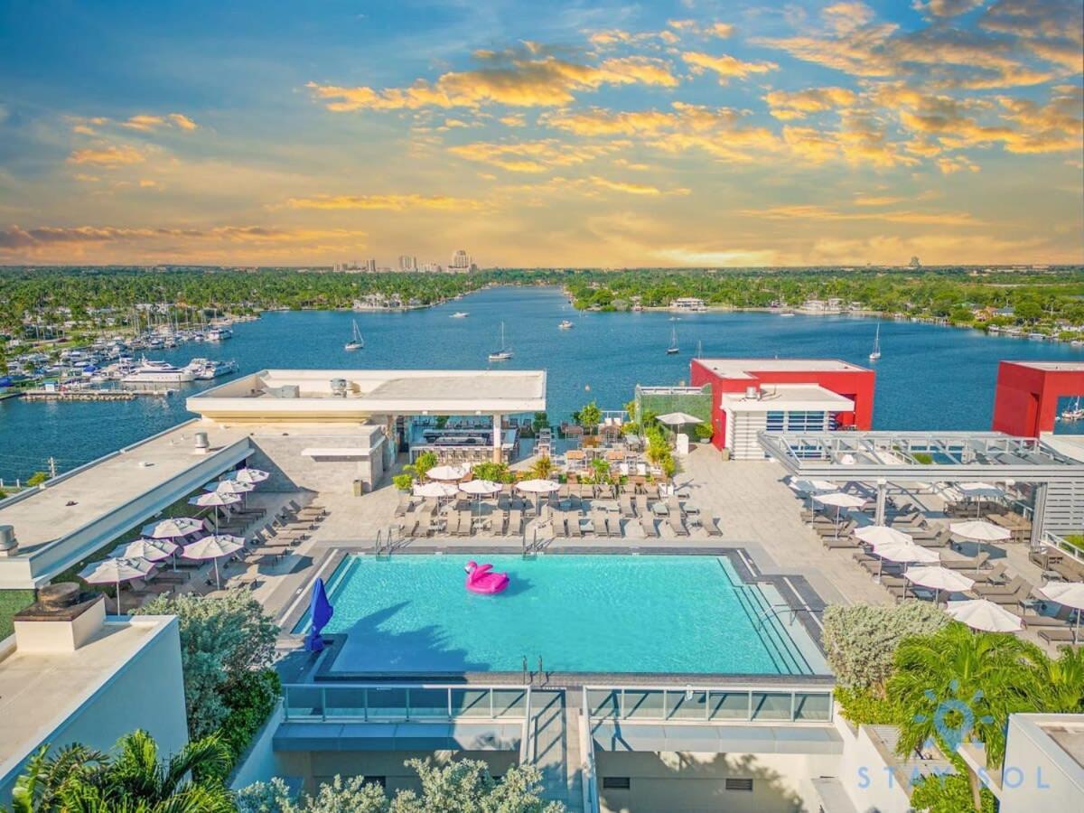 Amazing Pool - Balcony - Up To 6 - Near Beach Hollywood Exterior photo