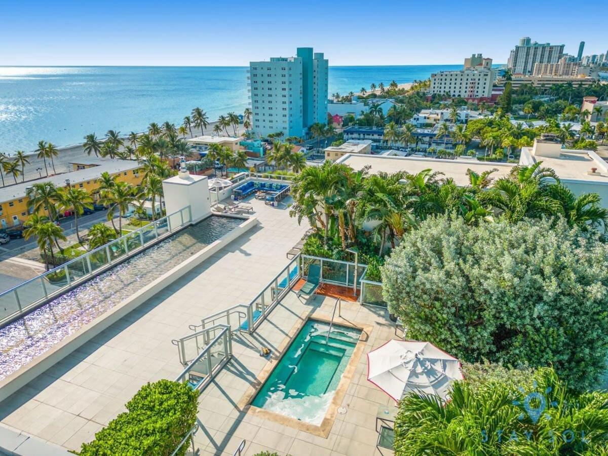 Amazing Pool - Balcony - Up To 6 - Near Beach Hollywood Exterior photo